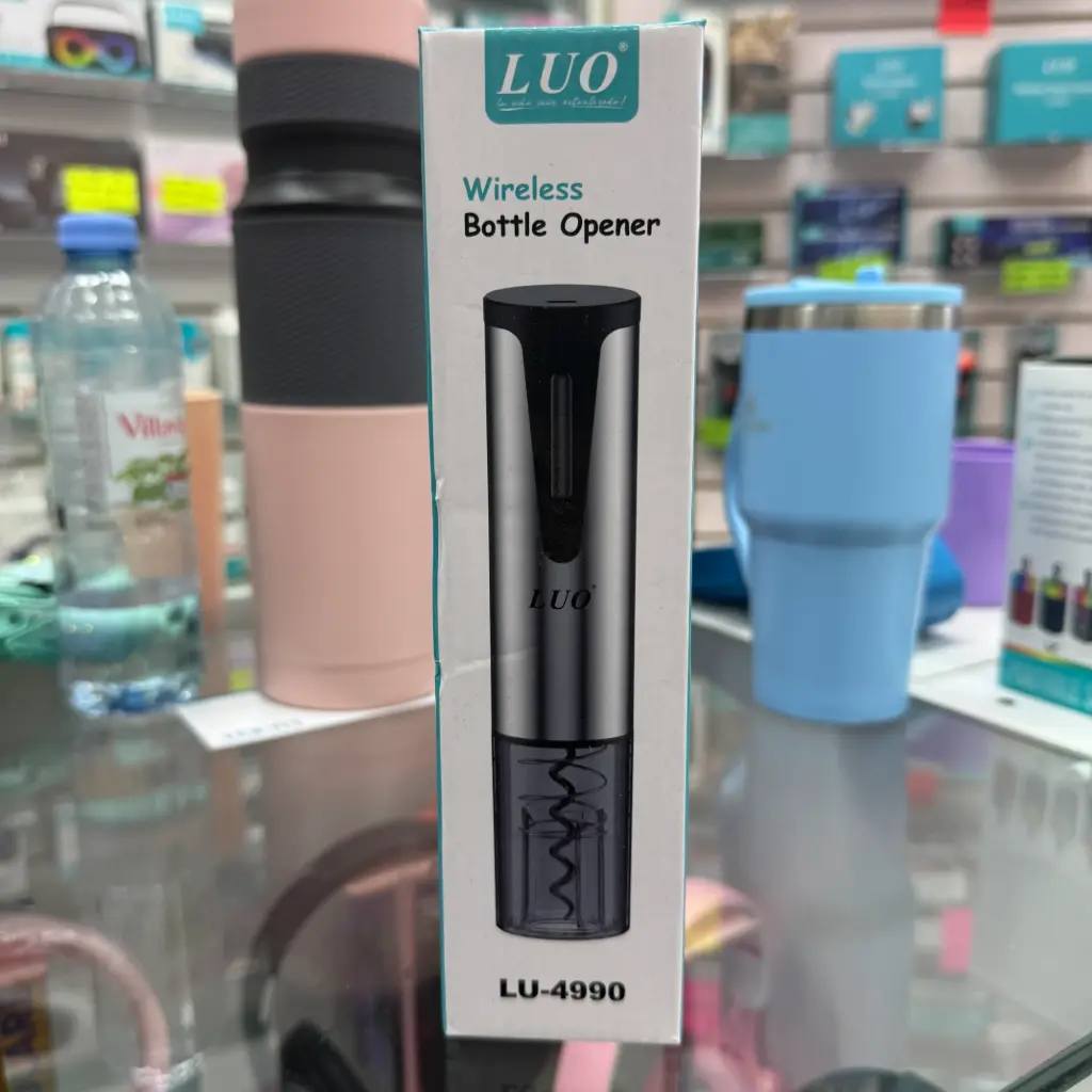 LU-4990 SACACORCHOS ELECTRONICO PORTATIL 